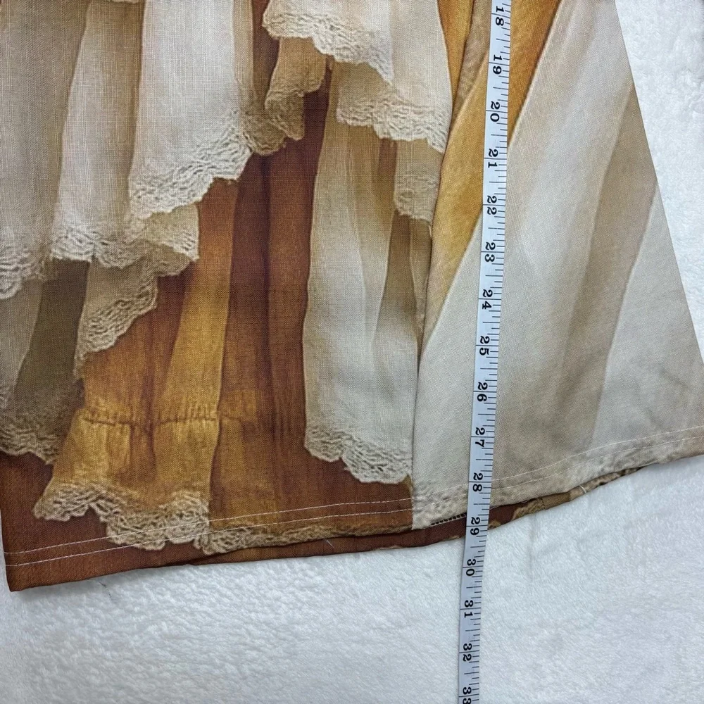 Floral Ombre Wide Leg Pants - Picture 8 of 11